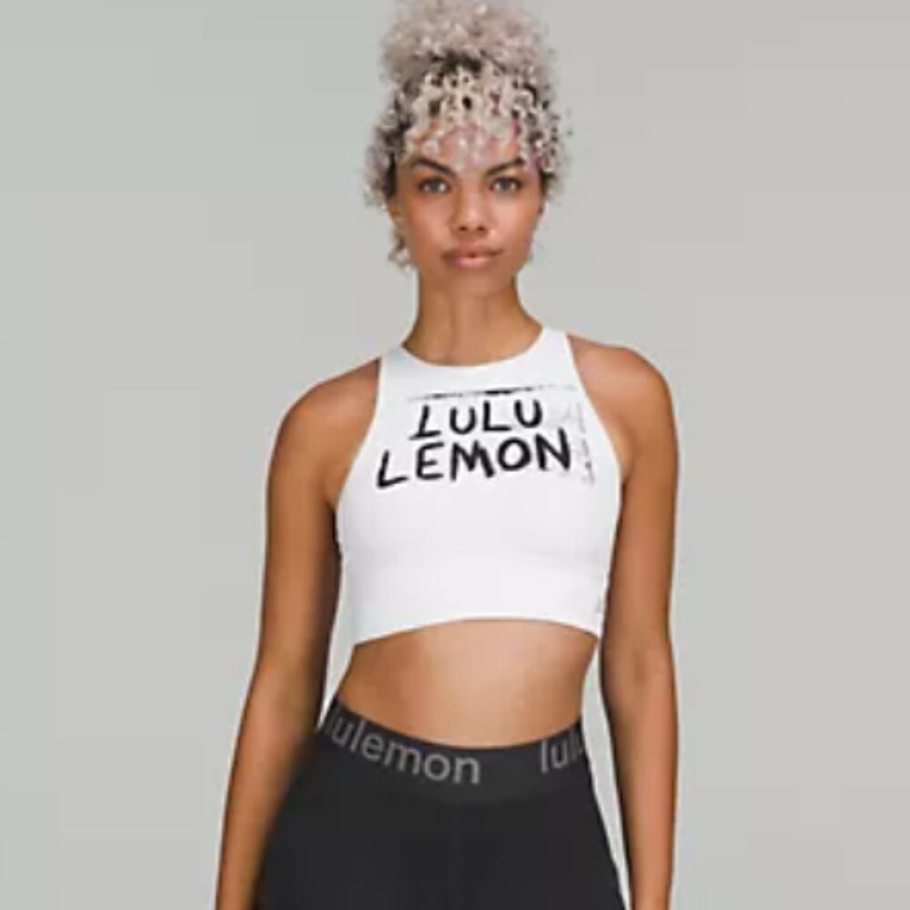 lululemon athletica White Sports Bra